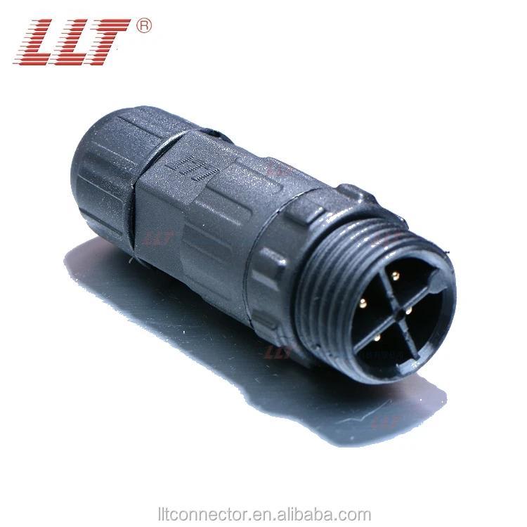 Llt Ip67 Ip68 Waterproof M16 4pin Circular 2 3 4 5 8 9 12 Pin ...