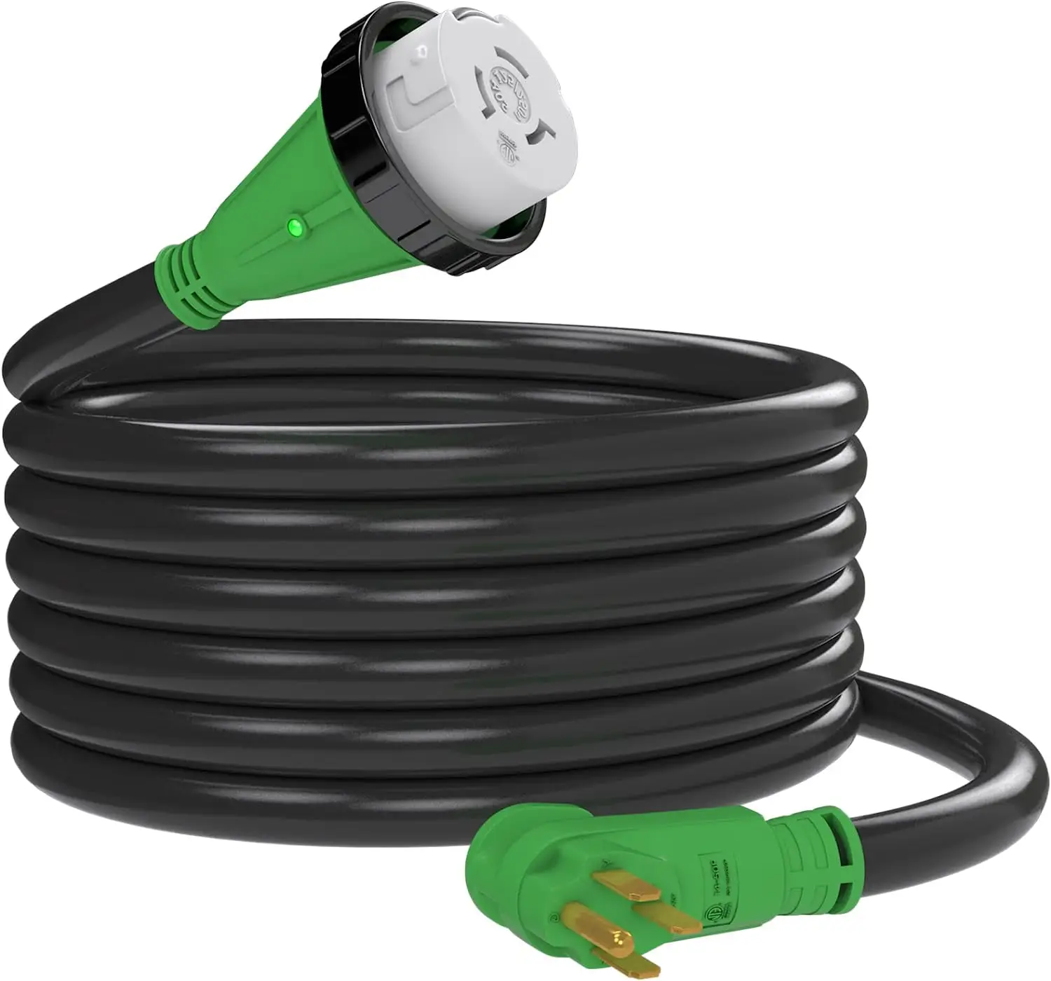 50 Amp Generator Cord,10ft Nema 14-50p To Ss2-50r,4 Prong 50amp ...