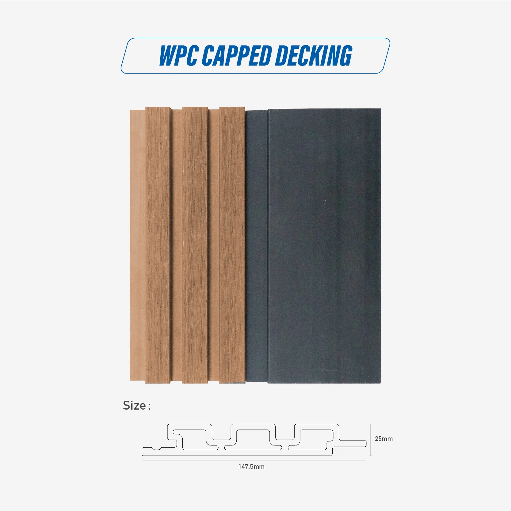 Exterior Wall Cladding with WPC Panels - Durable & Stylish
