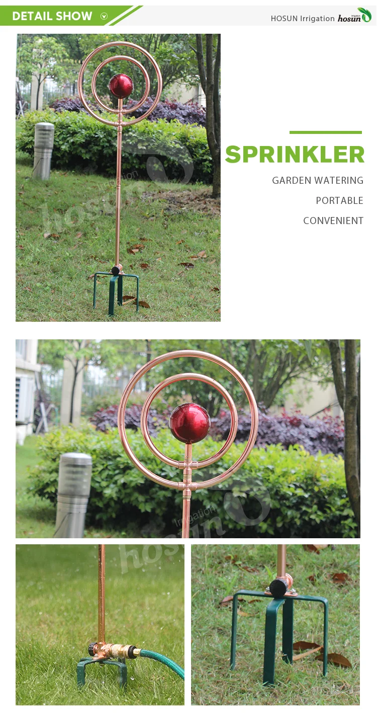 Stainless Steel Decorative Garden Watering Sprinkler Buy Irrigation