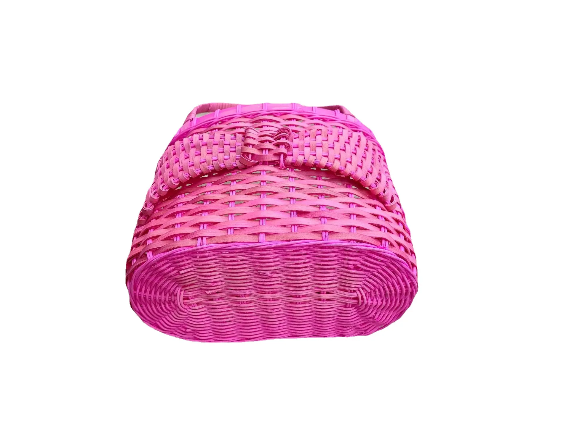 Wholesale Custom Natural Rattan Handwoven Shopping Basket Gift Basket Storage Basket Buy