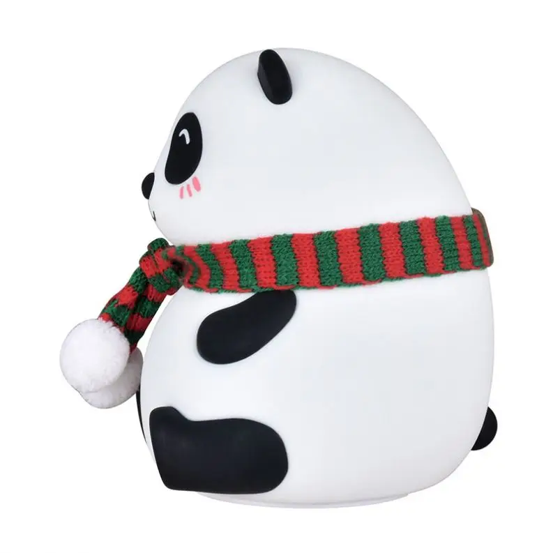 
Baby Room Colorful Led Night Lamp Soft Feeling Silicone Animal Light 