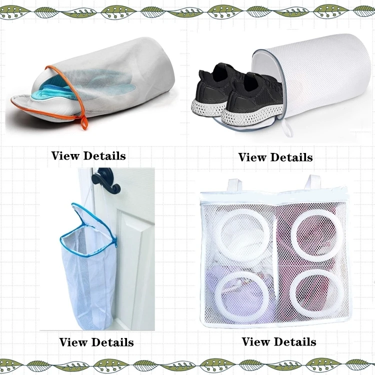 shoe washing bag