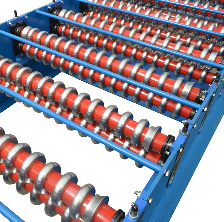 corrugated and trapezoid roof and wall sheet making machine