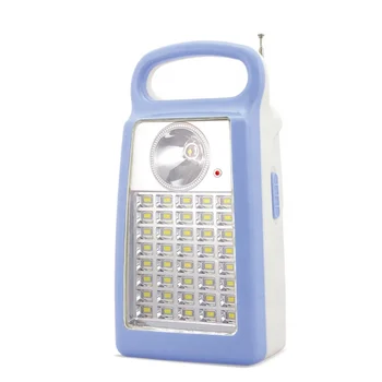 Portable Rechargeable Emergency Light Lamp With Fm Portable Rechargeable Emergency Light