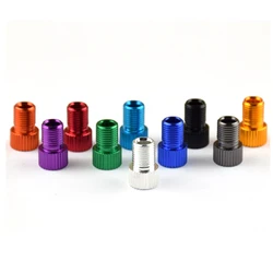 Amazon hot-selling modified accessories bicycle aluminum alloy gas nozzle adapter French mouth to US nozzle adapter