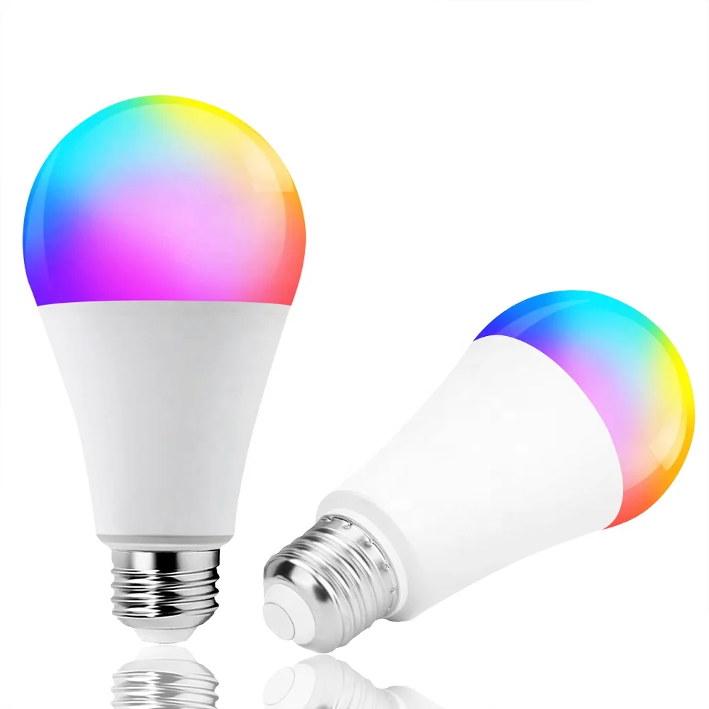 In Stock Wi-Fi Smart Bulb 9W 850lm Smart LED Color Changing RGB LED Bulb smart bulb 9w e27 wifi smart led alexa