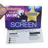 Win Prize Scratch Card/Lottery Ticket Supplier/Paper & Paperboard Card Printing