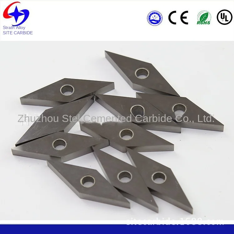 Zhuzhou CNC Cutting Inserts PCD/CBN Cemented Carbide Uncoated VNGA160402 Large Quantities at Favorable Prices