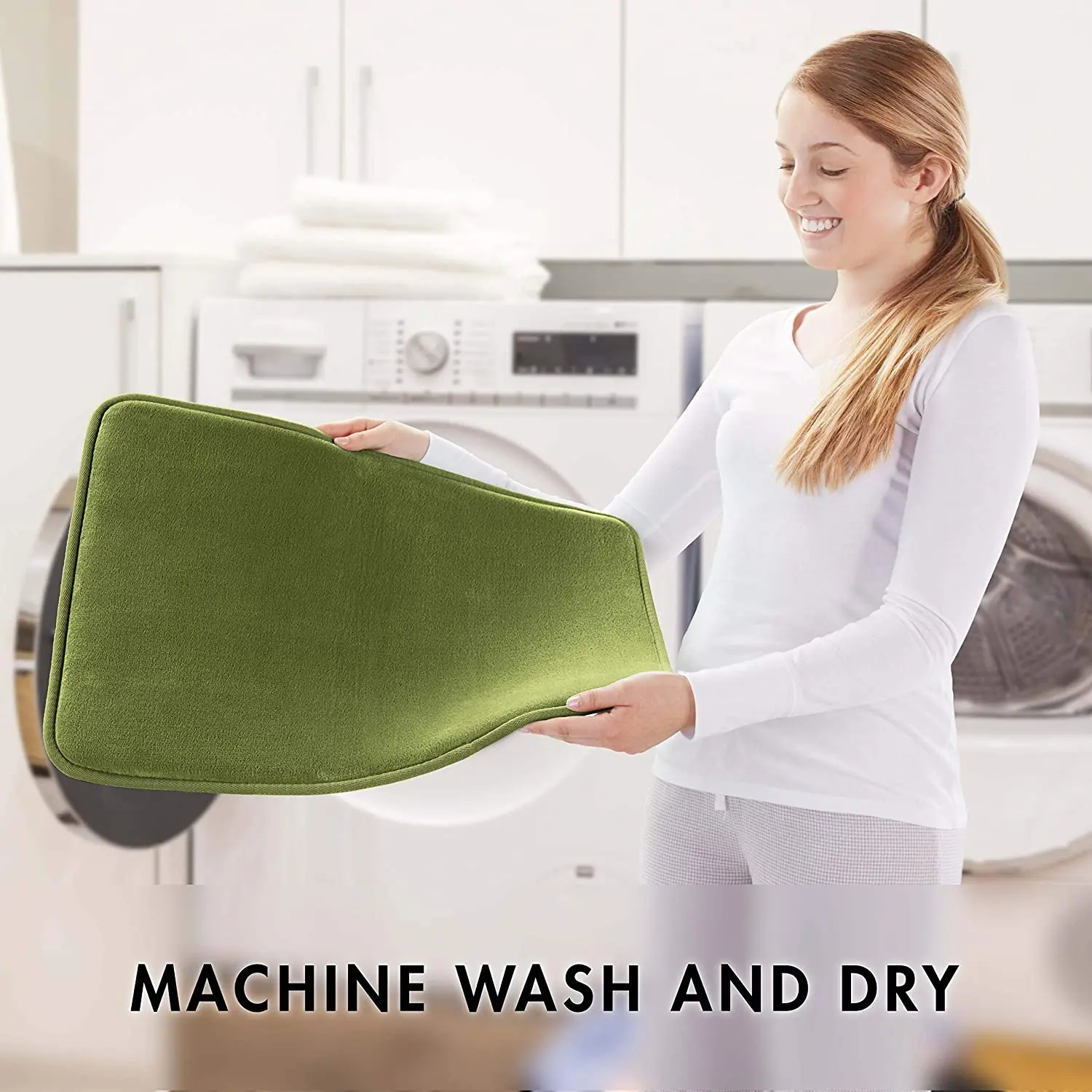 Bath Mat Quick Absorbent Instant Drying Bath And Anti Slip Shower Mat