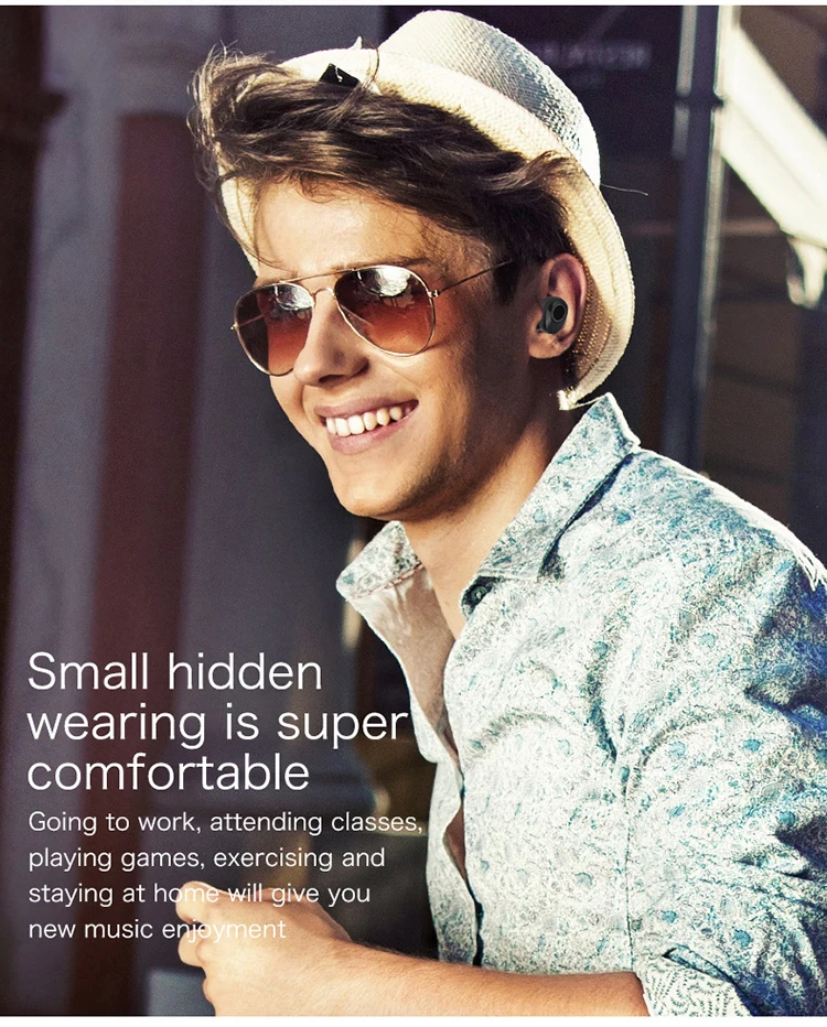 hand free sports smart waterproof bluetooth best wireless earphones - ANKUX.COM
