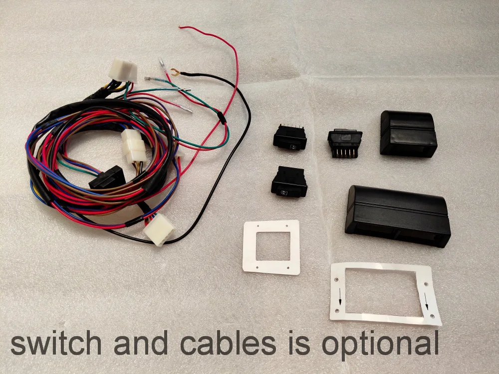 2 Door Electric Hot Rod Power Window Regulator Kit Universal Suit,Chevy