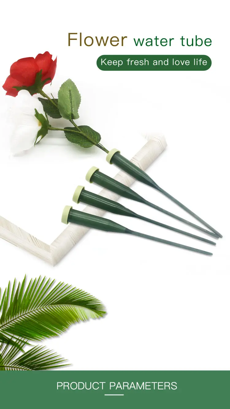 Hot Sale 30cm Fresh Flower Plastic Flower Water Picks Tube Buy