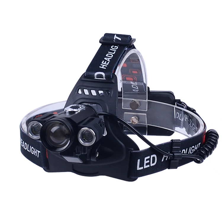 Outdoor Waterproof Headlamp 200 Lumens Led Headlight Chargeing Battery Hunting Led Headlamp for Camping