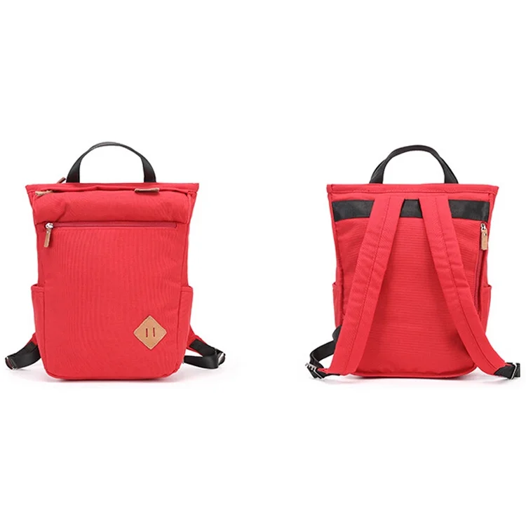 canvas school backpack