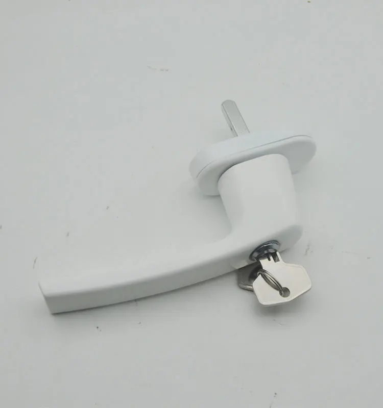 Casement Window Handle with Key UPVC Round Handle 63.02008