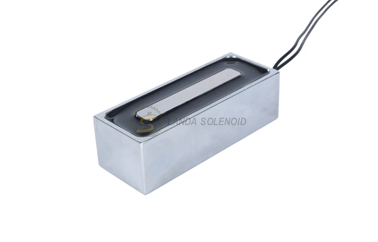 40Kg 80Lbs Force Ac Rectangular Electromagnet 12v 24v Dc Electric Control Magnet Lifter