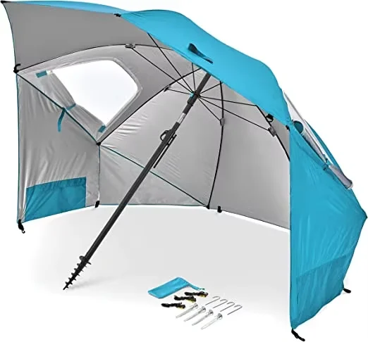 Windproof Uv-proof Beach Fishing Umbrella For Outdoor Camping_voghion.com