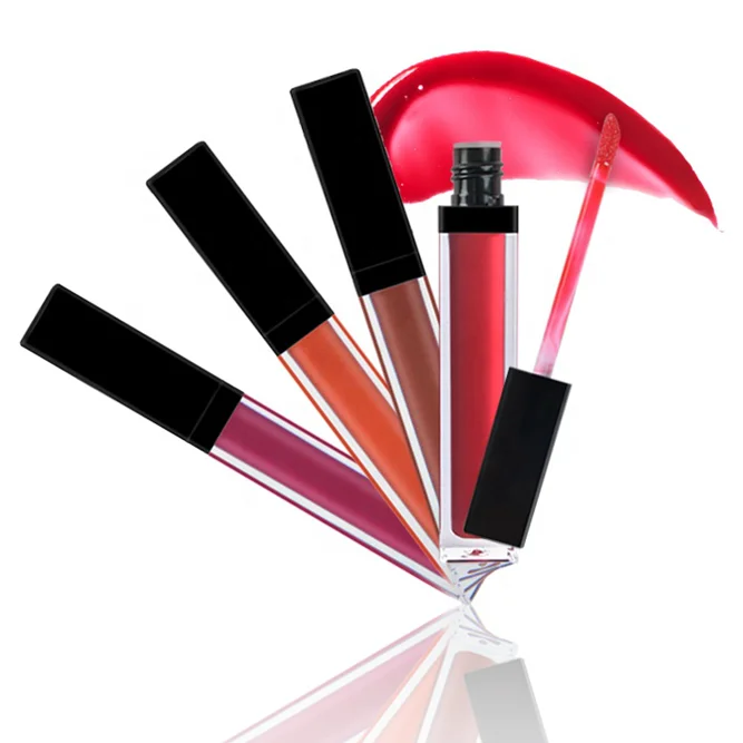 Best quality create your own brand liquid lipstick waterproof moisturizing lipgloss with private label