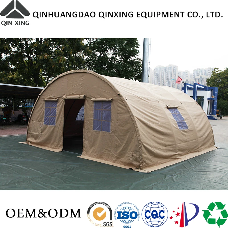 Qx Desert Dusk Dome Canvas Tents Camping Outdoor Waterproof Glamping ...