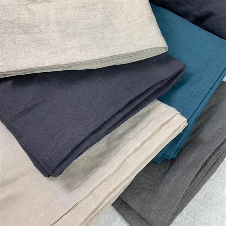 Manufacturer Wholesale 280cm Width 100 Natural Stonewashed Flax Linen Fabric Tela Lino Buy