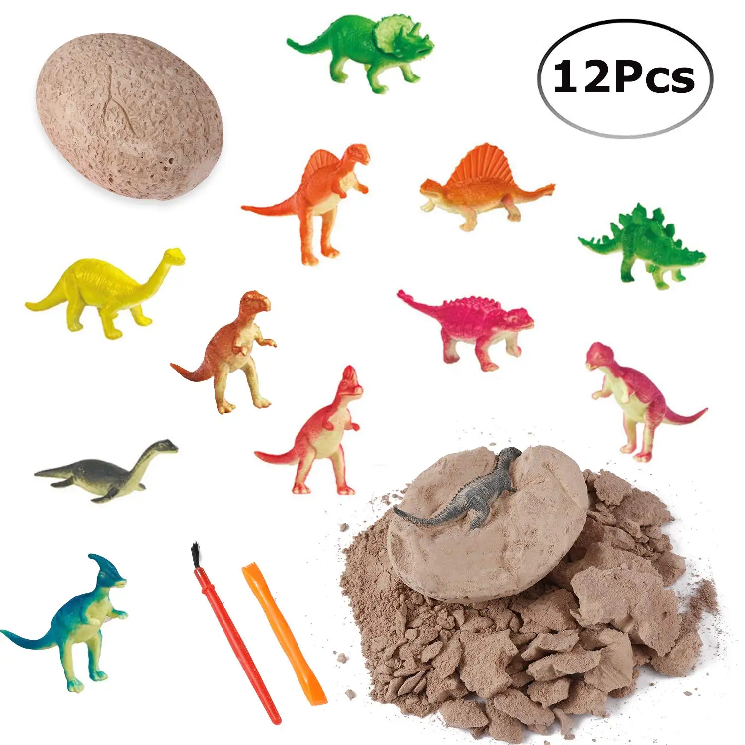 dinosaur egg fossil excavation kit