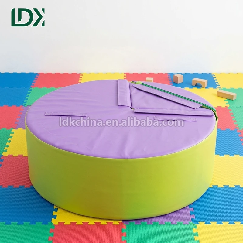 LDK Gymnastics Roller Flip Block Boulder Back Handspring Trainer with 3 Parts for Kids Gymnastics
