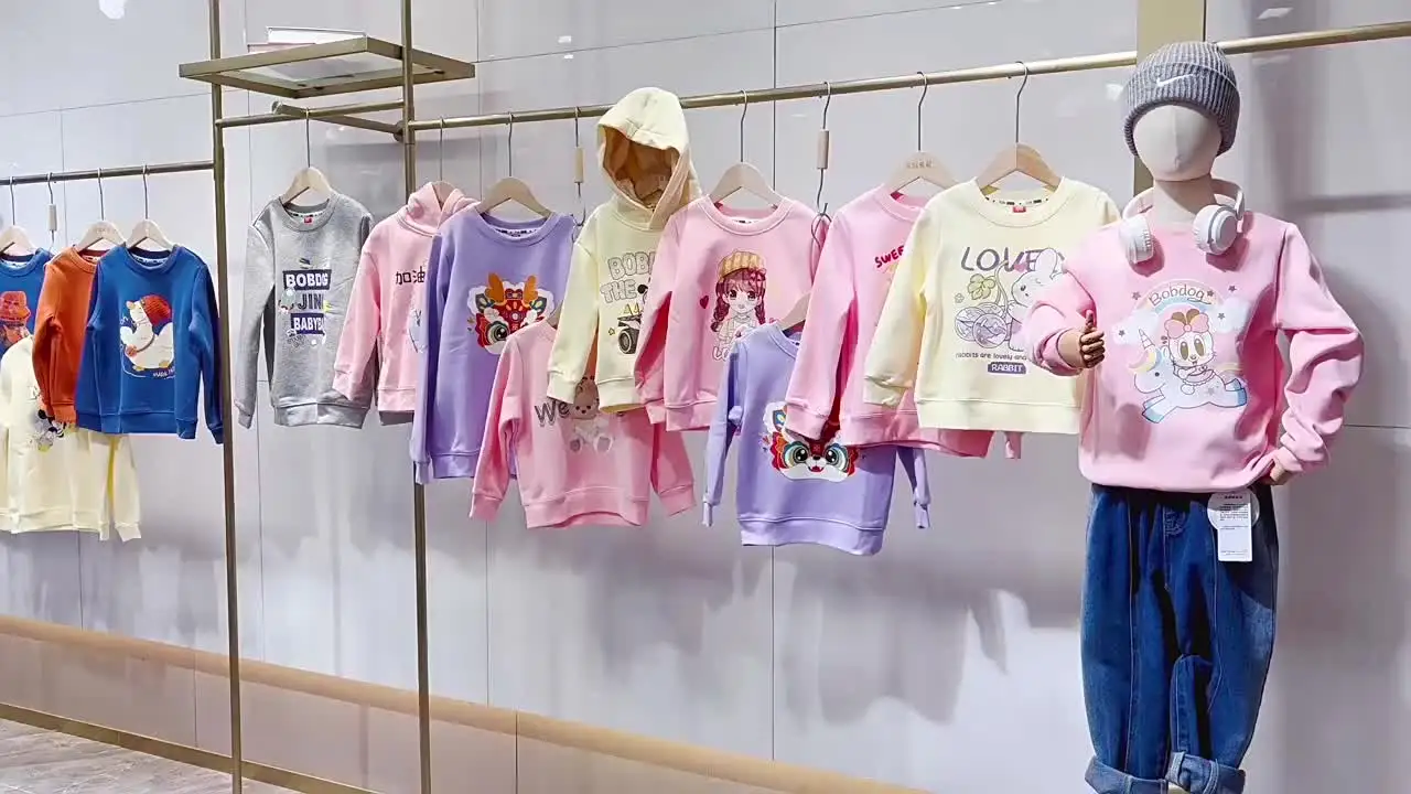 HLY 2024 Brand Kids Clothing Suppliers Garment Cheap Bundles of Mixed  Clothes Children Baby Clothesap Pare Stock