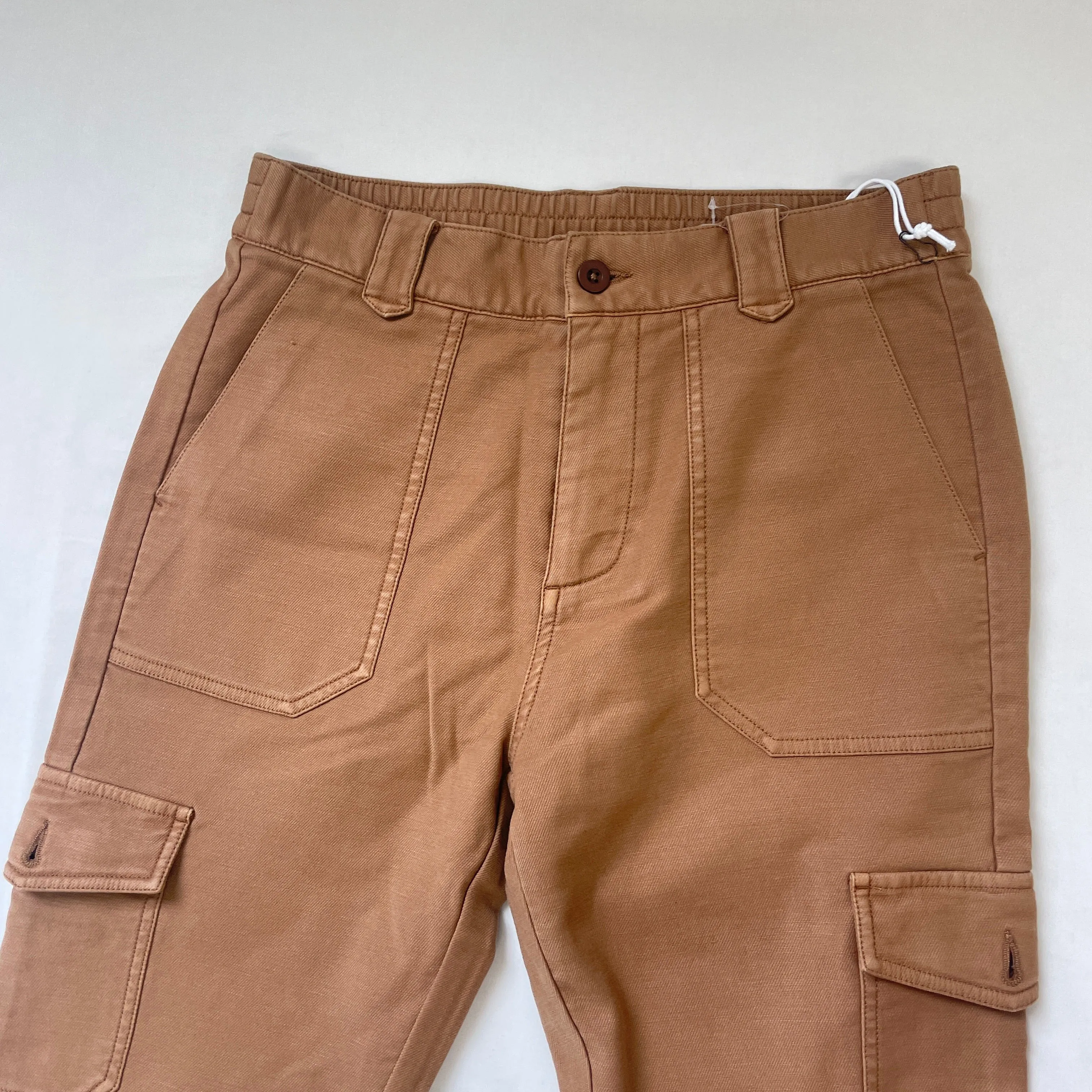 Hot Sale Customized Cargo Pants for Women Overalls Style Canvas Fabric Crocheted High Street Front for Girls details