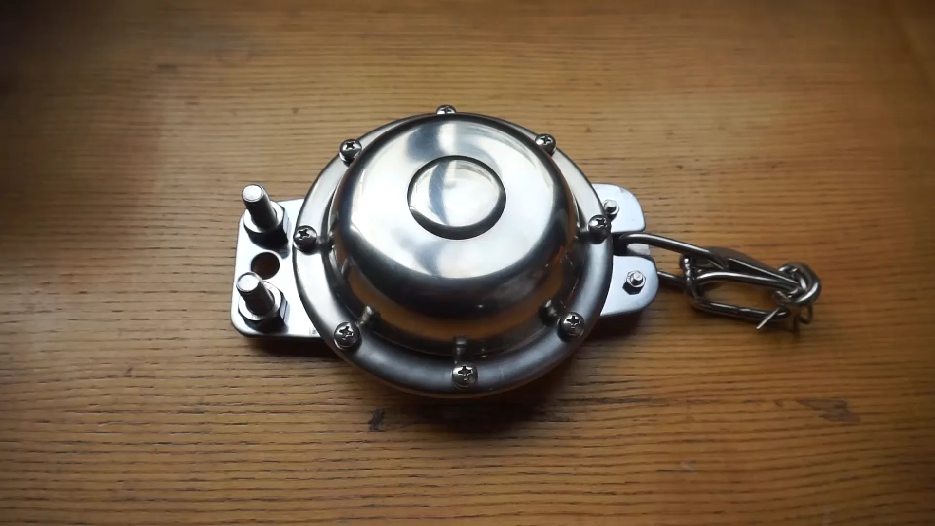 marine yellow pilot ladder holding magnets