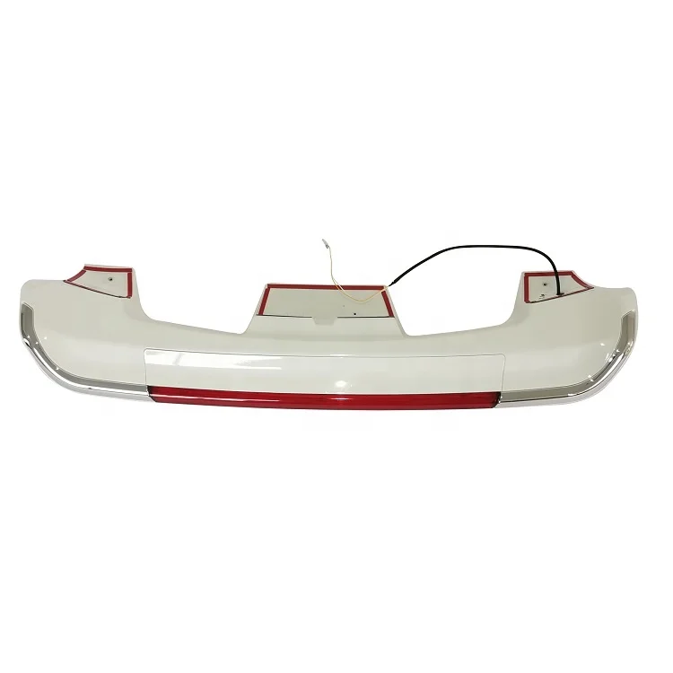 Pearl White Plastic Lc200 Rear Spoiler Top Spoiler With Led For Land