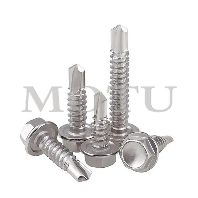 High Carbon Steel Csk Head Flat Head Self Drilling Wood Screws Tapping