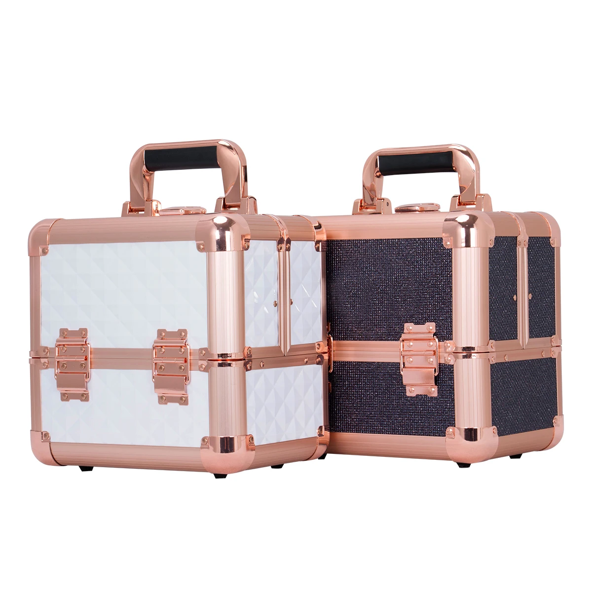 rose gold make up case