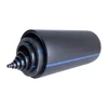 6 inch hdpe black pipe with red stripe fittings price list