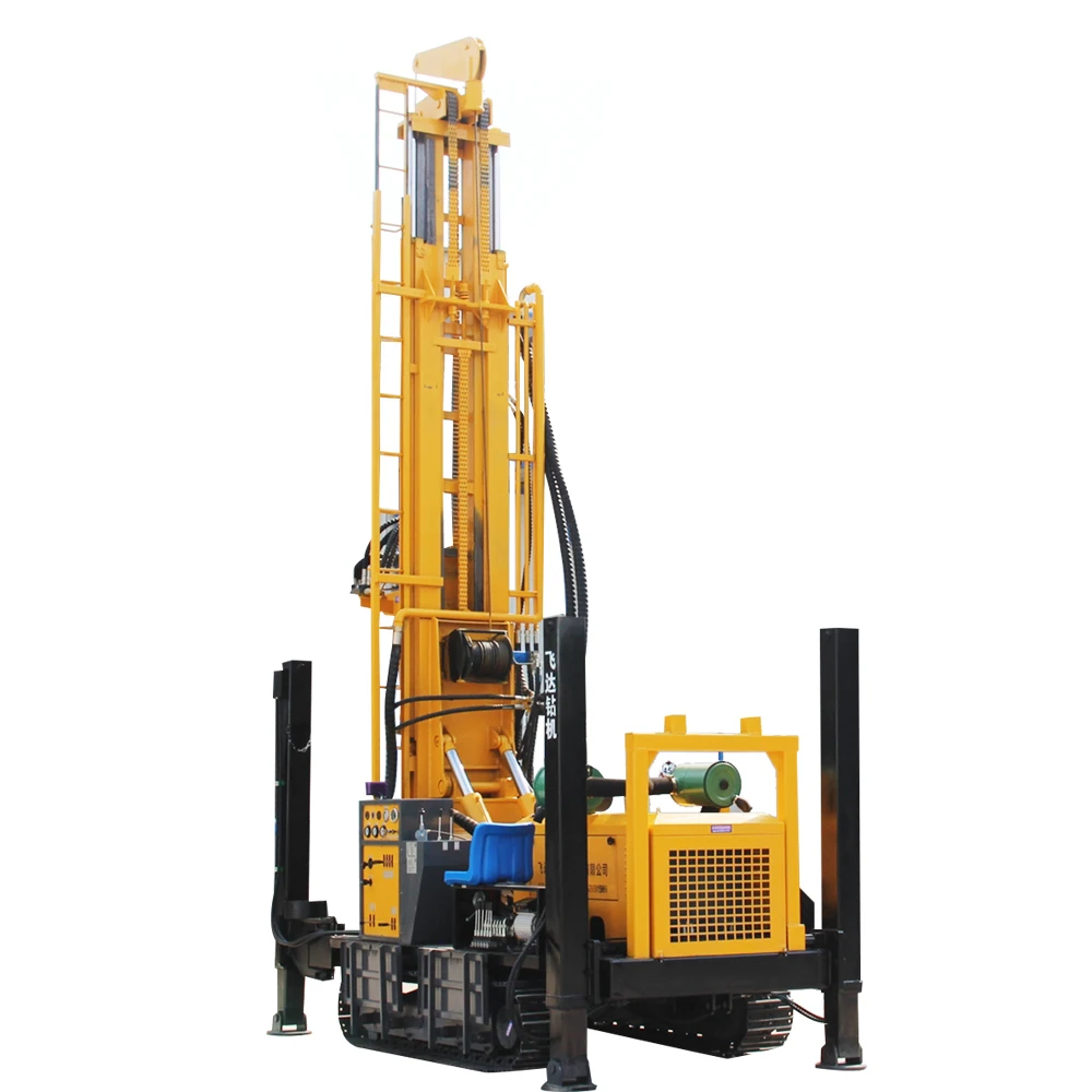 811 Rig Second Hand Crawler Type Water Well Drilling Rig with Pump