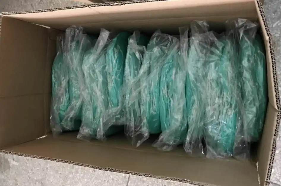 Blue Nonwoven Disposable Hair Net Cover supplier