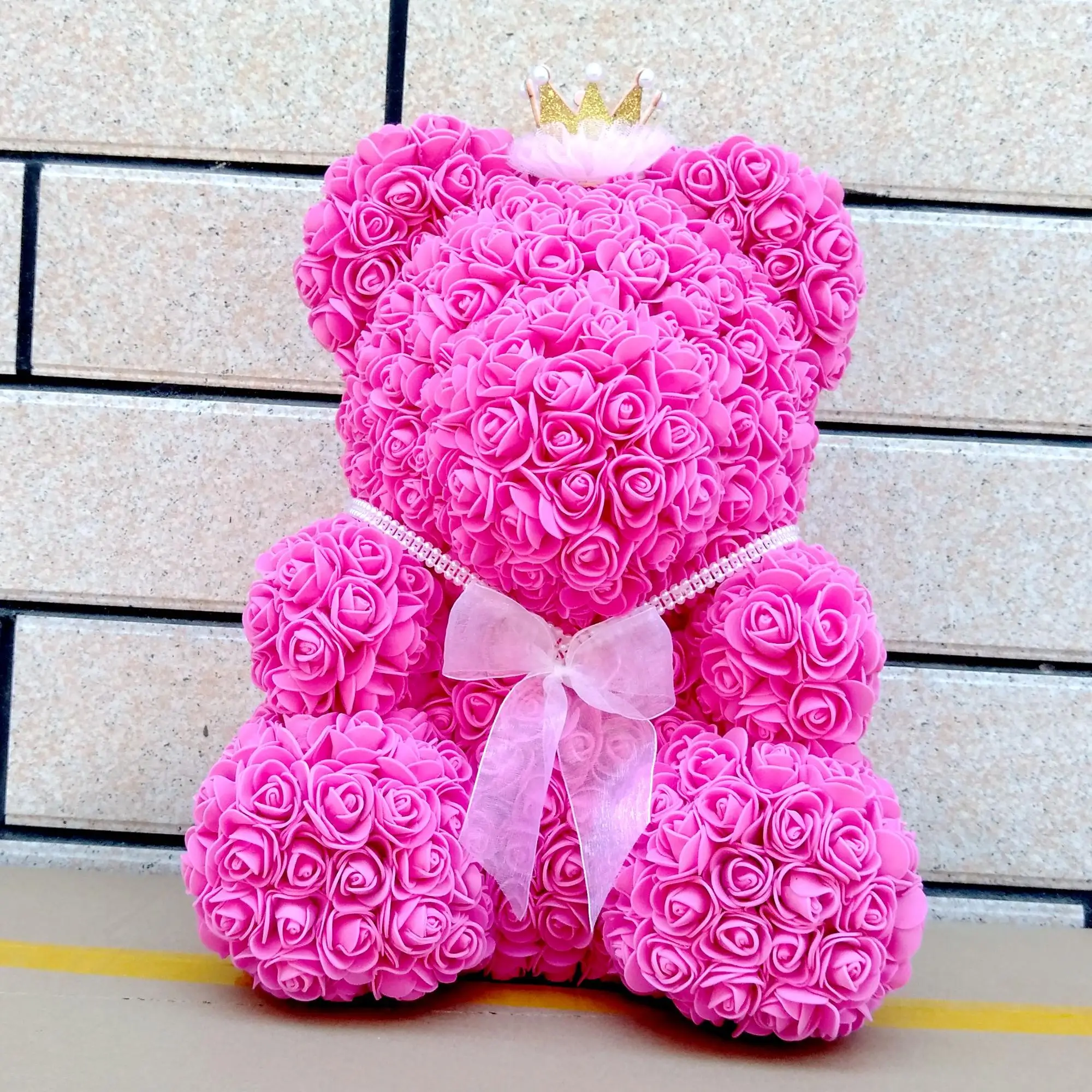 rose bear 40 cm