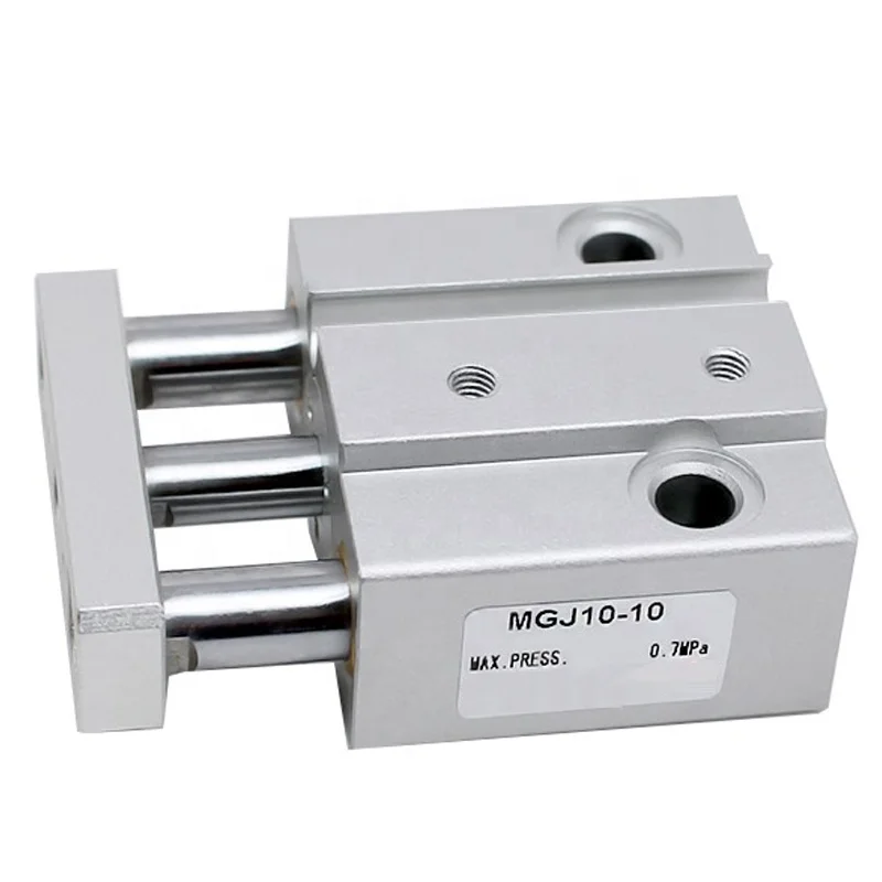 MGJ Smc Type Pneumatic Cylinders Small Compressed Miniature Air Cylinder with Linear Guide gripper