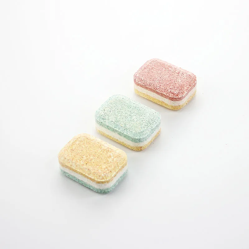 Dishwasher Detergent Concentrated Rinse Block Dish Tabs Cleaning ...