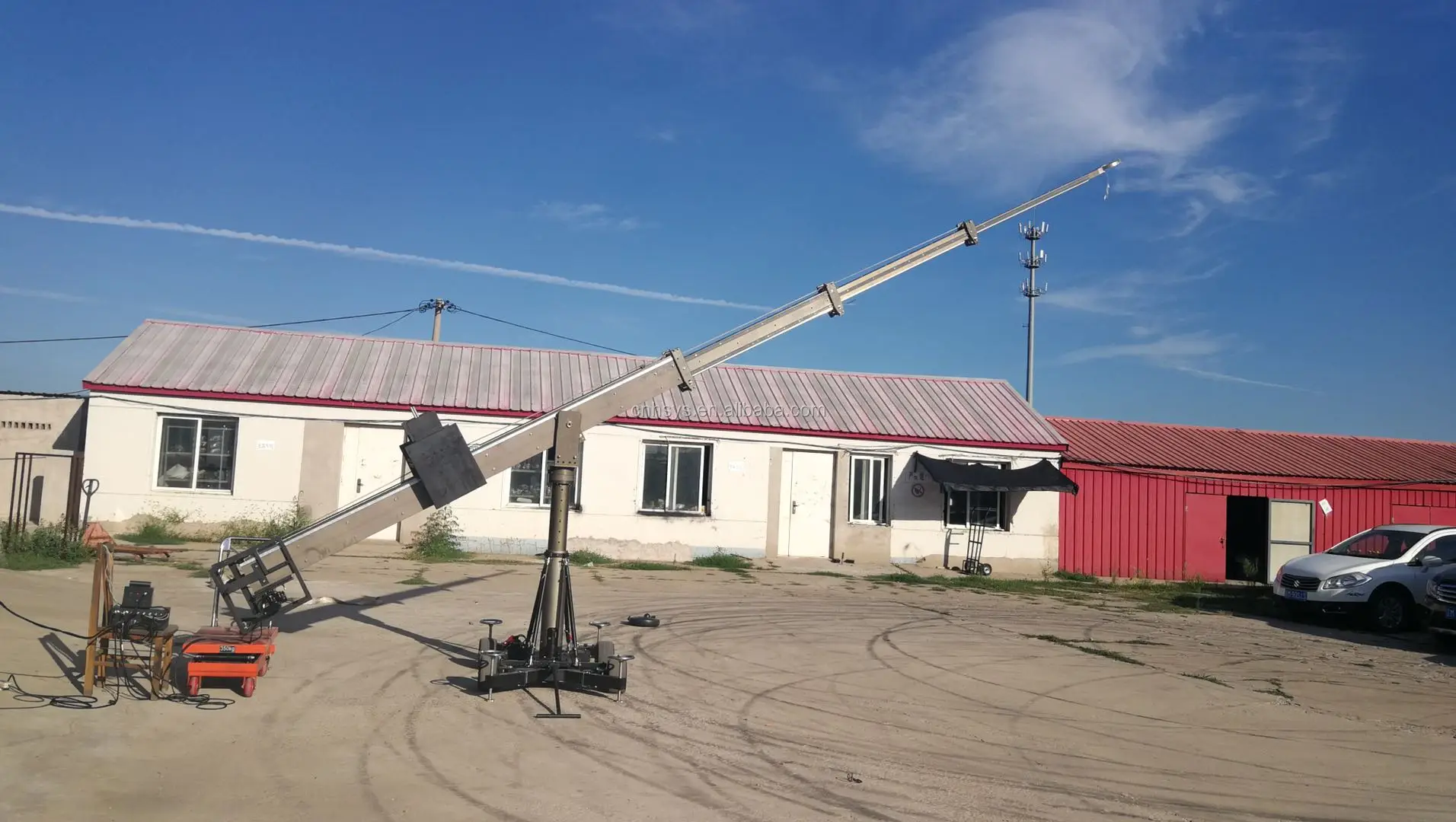 10 Meters Heavy Duty Studio Film Making Video Telescoping Cubic Arm Jib