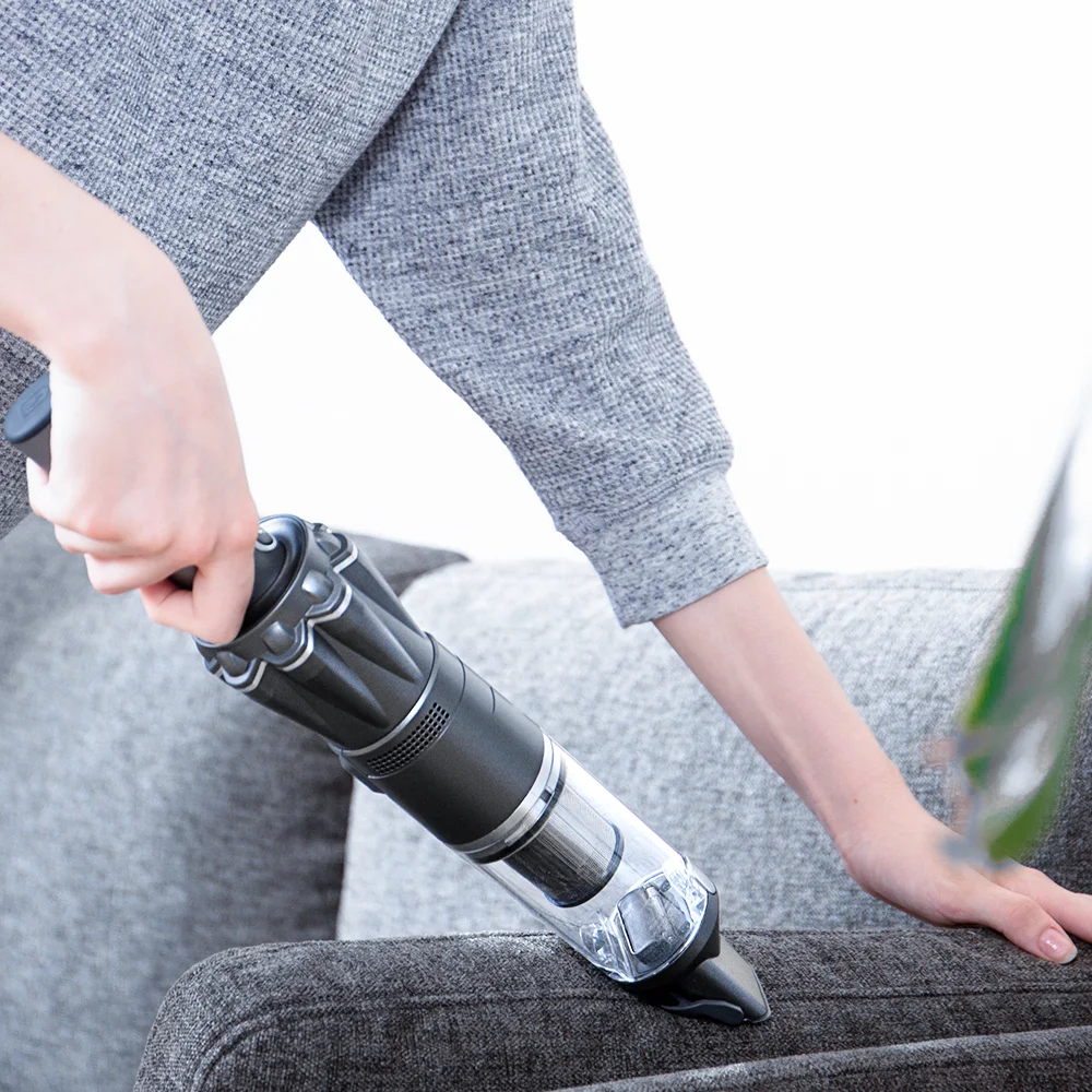 Top Sales 90W Brushless Motor Multi Function Mini Wireless Handheld Portable Rechargeable Car & Household Dry Vacuum Cleaner details
