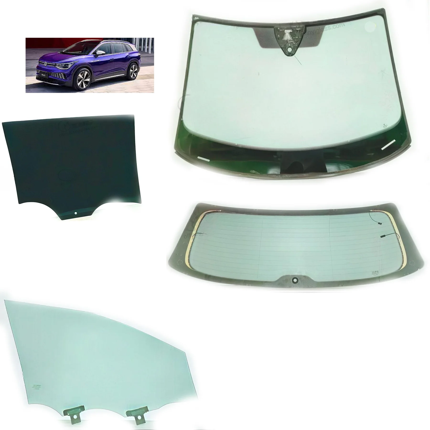 Volkswagen Id6 Windshield Glass Sunroof Car Glass Auto Glass Car Parts Windshields Car Sunroof