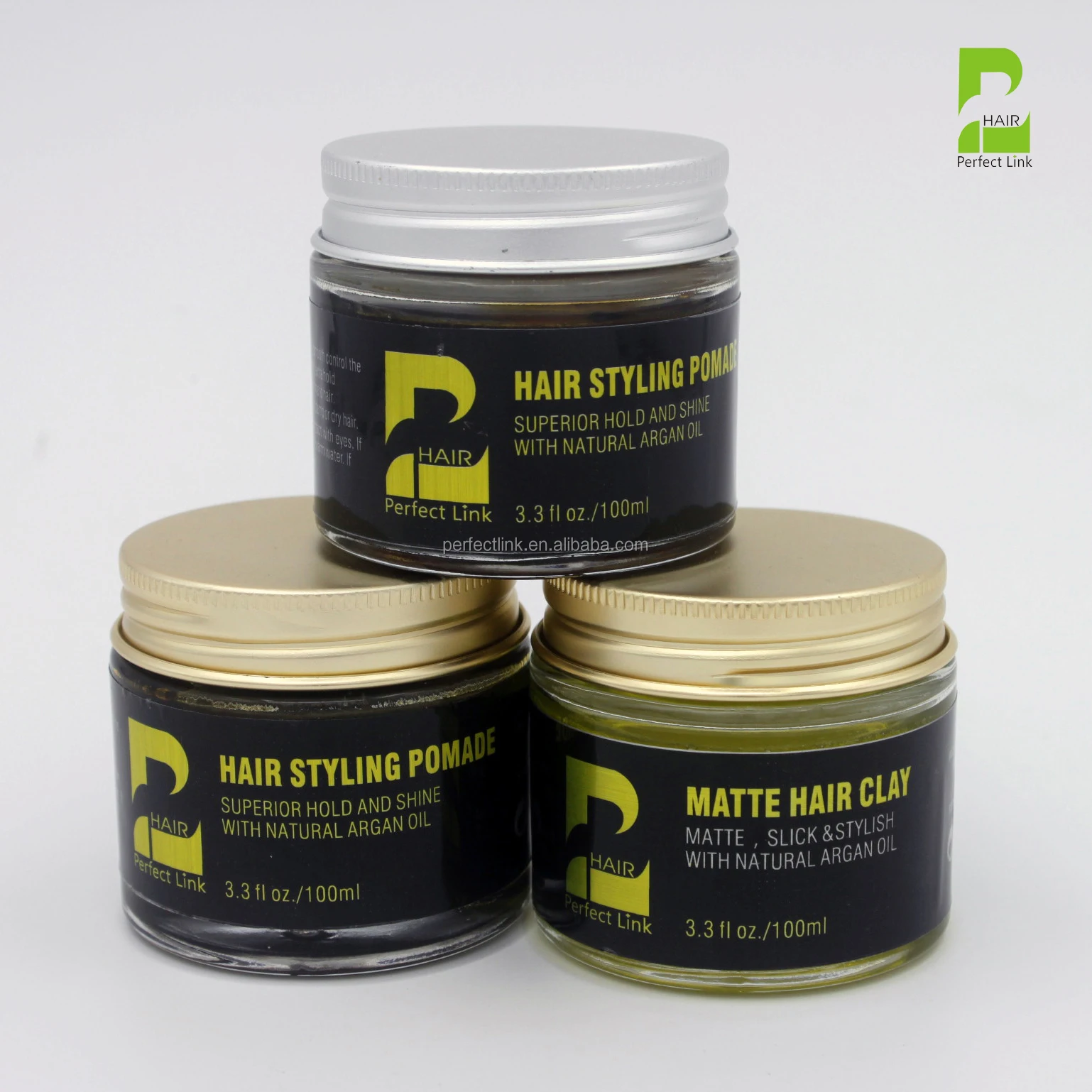 Strong Hold Matte Finish No Flaking Hair Styling Clay /paste/fibre