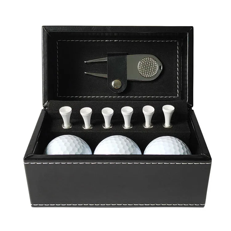 Cheap Price Custom Logo Unique Golf Ball Gift Set Box Golf Gift Suit