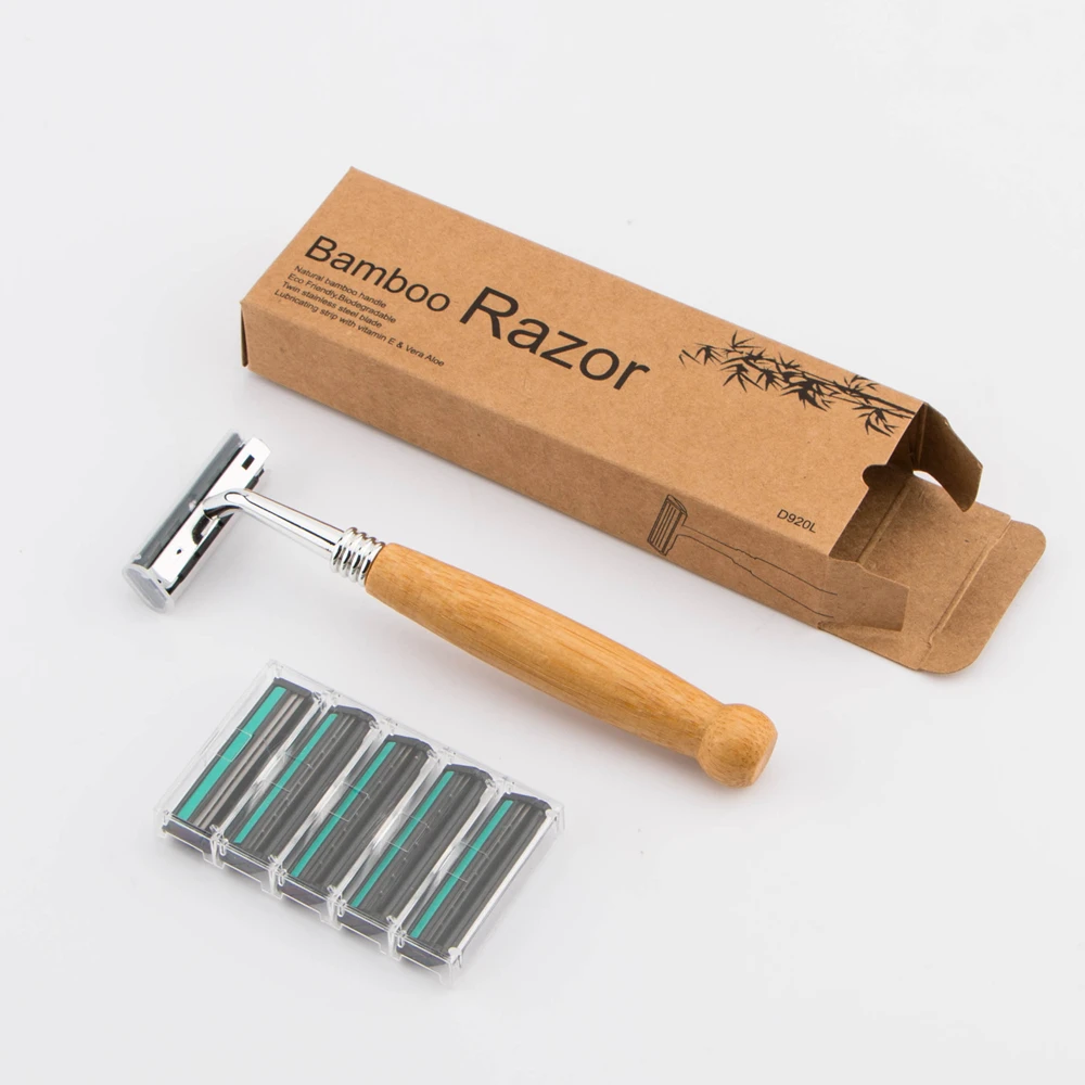 Cheap Price 2 Blade Disposable Razor Eco Friendly Bamboo Razor Buy