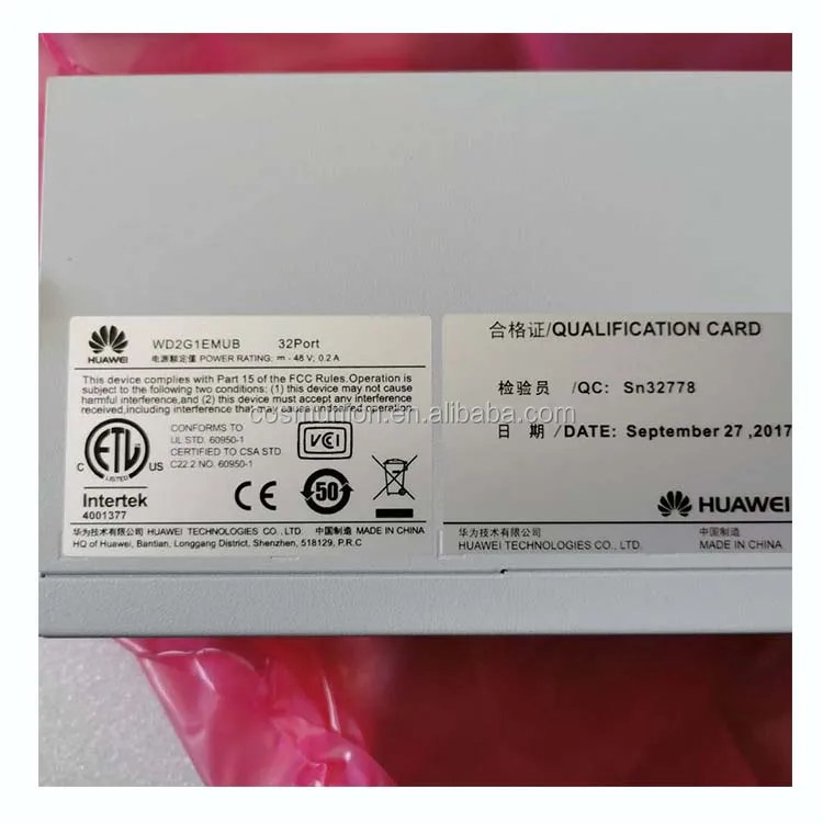 Huawei Emub 21030985 Wd2g1emub 32 Port Power Module Dpd63 8 8 6363x4 02120724 Power Module Buy Emub Dpd63 8 8 Dpd63 8 8 6363x4 02120724 Emub 21030985 Wd2g1emub Product On Alibaba Com