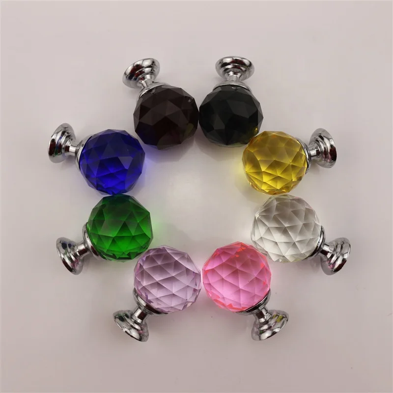 Cheap Crystal Kitchen Door Knobs Handles/beautiful Crystal