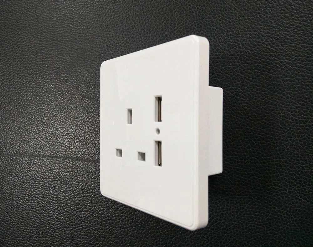 hot sale and high quality usb wall socket malays