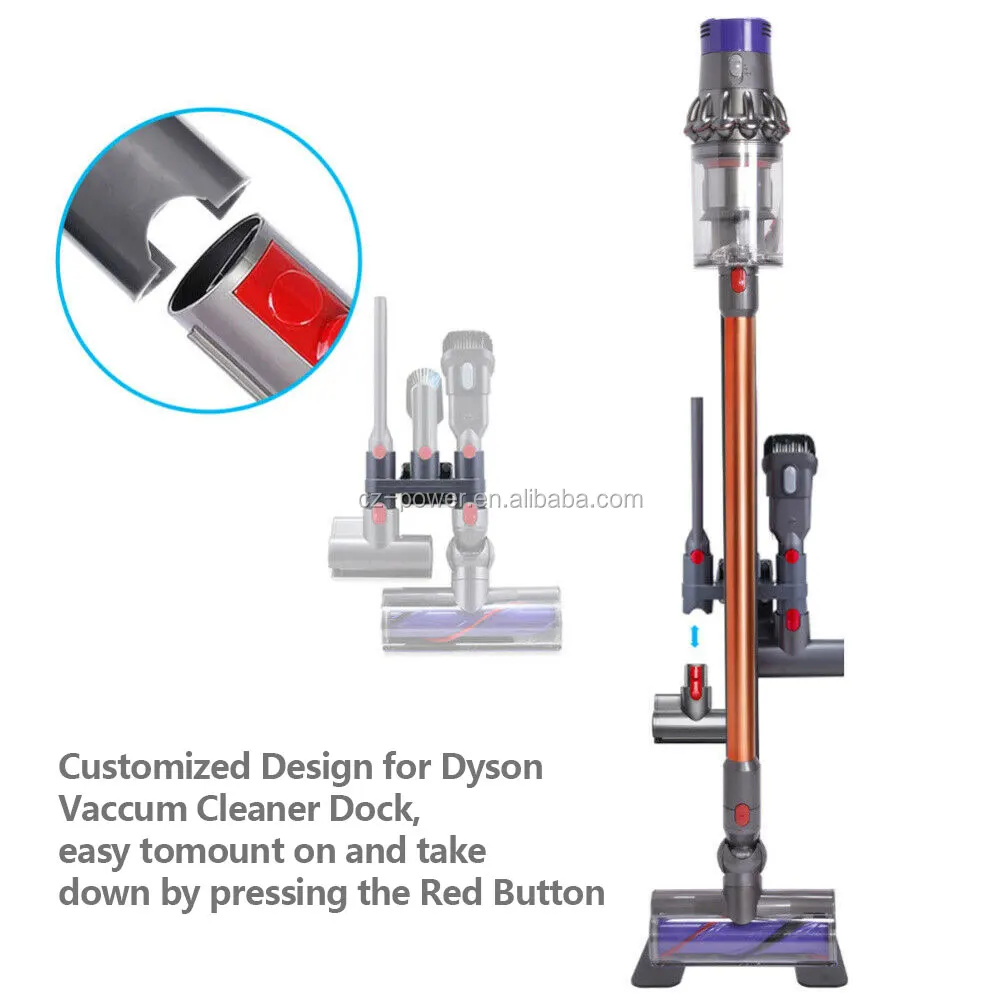 Metal Vacuum Cleaner Accessories Stable Storage Bracket Holder Stand