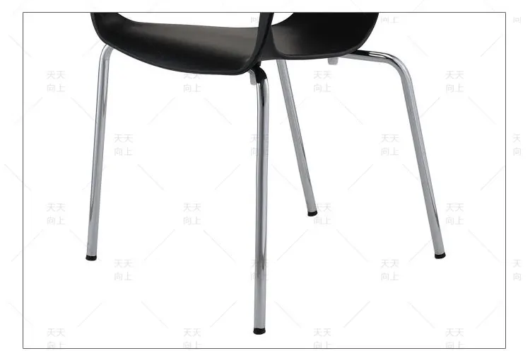 Hot Sale Stackable Molded Plastic Steel Leg PP Board with Armrest Dining Hall Restaurant Wedding Banquet Hall Chair